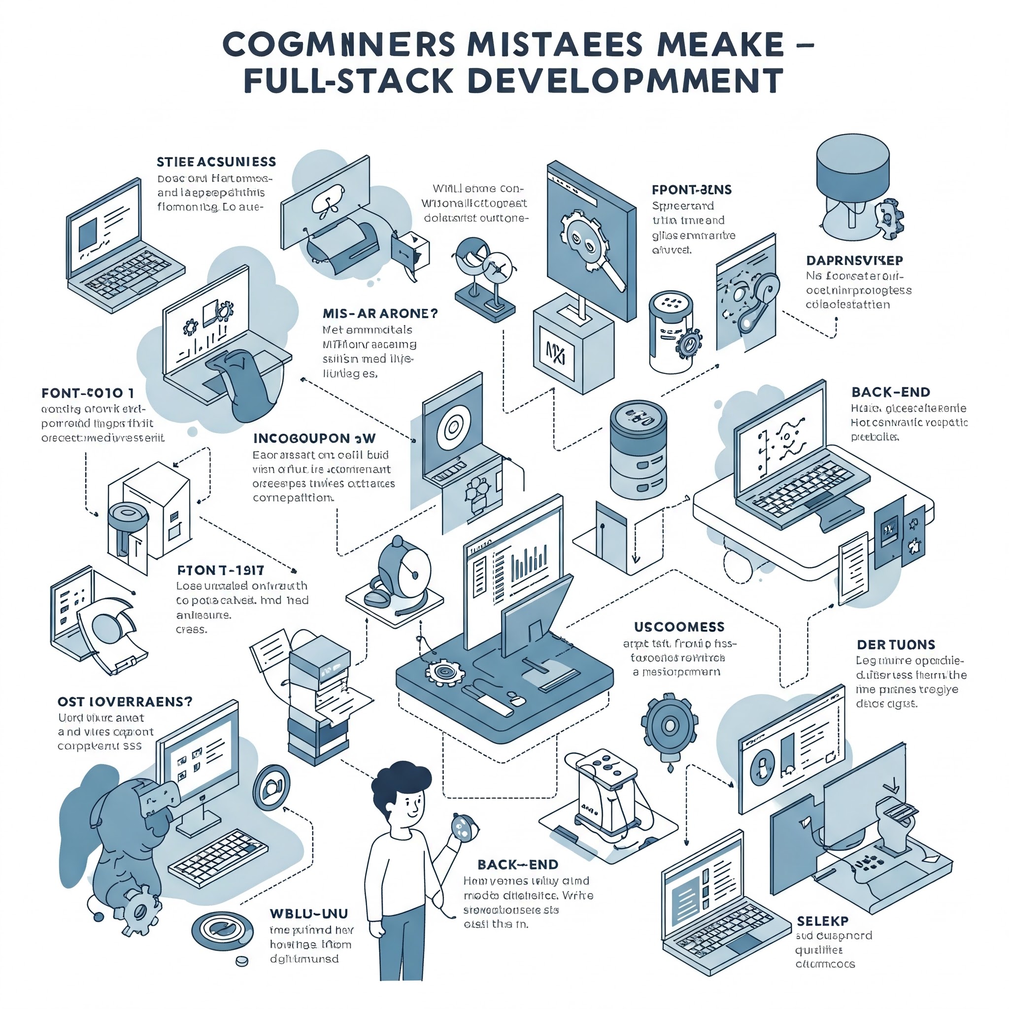 Common Mistakes Beginners Make in Full-Stack Development and How to Avoid Them